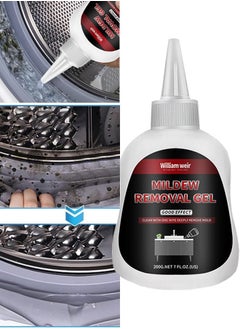 WILLIAM WEIR Mold and Mildew Removal Gel Stain Cleaner Household Cleaning for Washing Machine Washer Tiles Grout Sealant Kitchen Bathroom Sinks Showers Bathtub  - Image 3