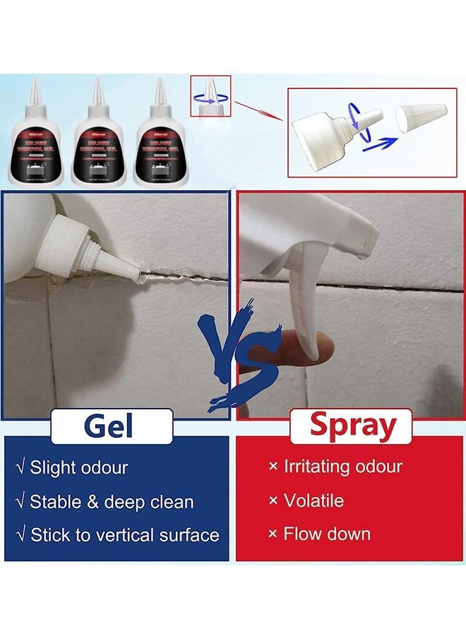 WILLIAM WEIR - Mold and Mildew Removal Gel Stain Cleaner Household Cleaning for Washing Machine Washer Tiles Grout Sealant Kitchen Bathroom Sinks Showers Bathtub - Image 1
