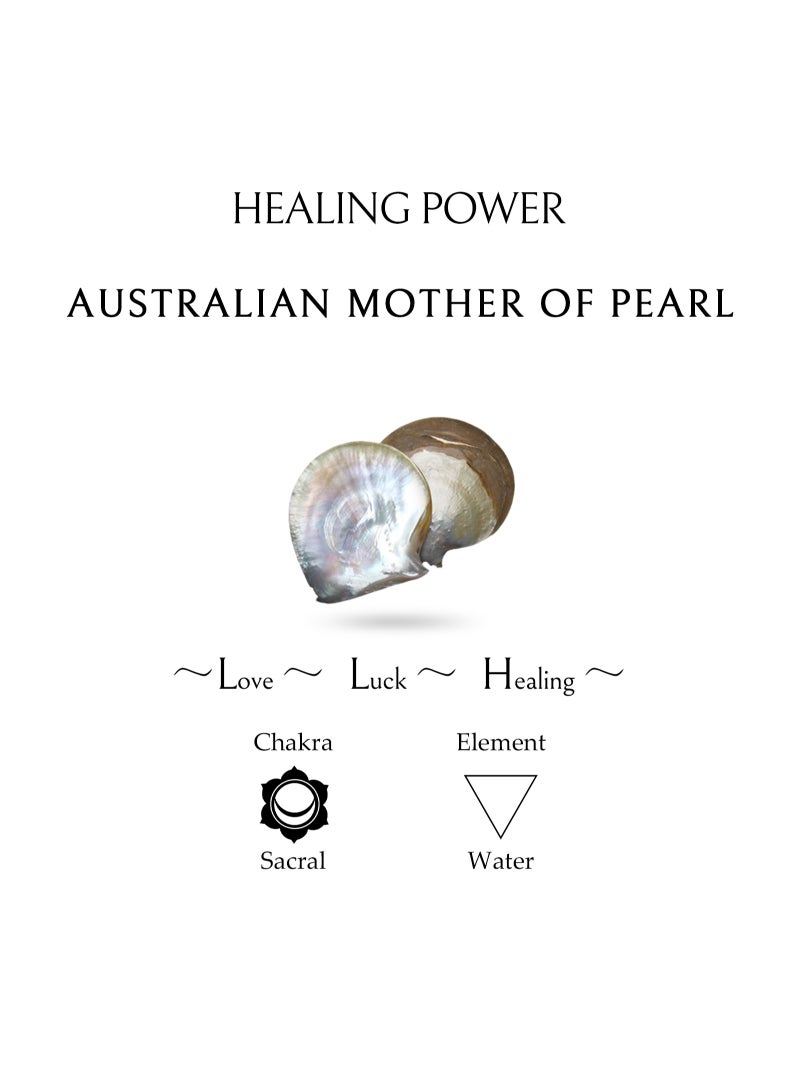 قلادة نسائية من تصميم أتلانتس مرصعة بأم اللؤلؤ، من الفضة الإسترليني - هدية أنيقة للزوجة، الحبيبة أو الأم