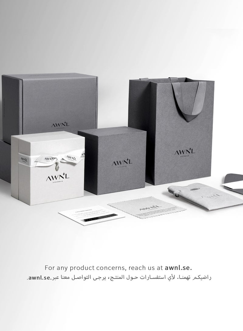 قلادة نسائية من تصميم أتلانتس مرصعة بأم اللؤلؤ، من الفضة الإسترليني - هدية أنيقة للزوجة، الحبيبة أو الأم