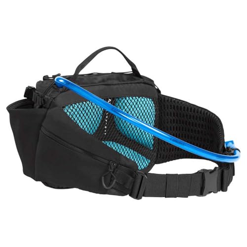 CAMELBAK كاميلباك ميويل 5 - حزام خصر للدراجات الجبلية والطرق الوعرة مع حقيبة ترطيب باللون الأسود 50oz - Image 3