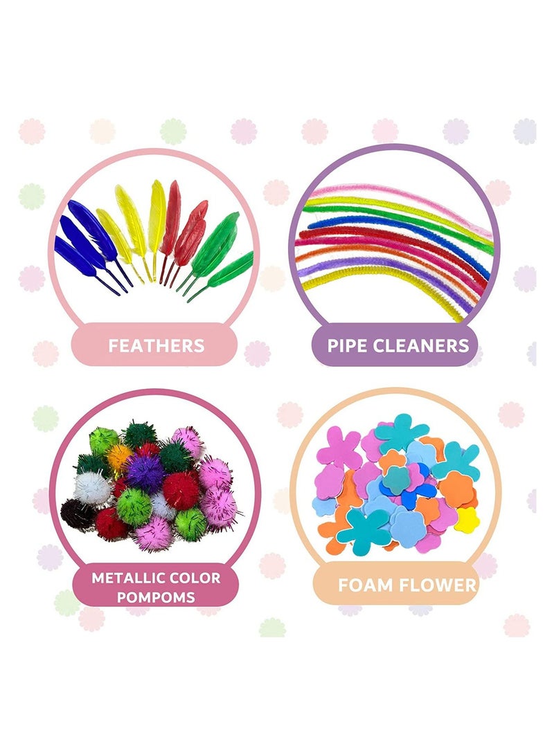 Children's educational toys Handmade diy material package gift for children handmade tiled hairball - Image 3