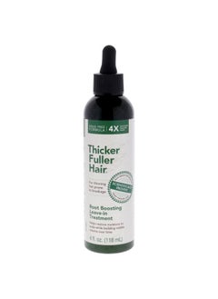 Thicker Fuller Hair Root Boosting Leave-In Treatment - Leave In Hair Treatment - Natural Volume Builder - Moisturizing Scalp Treatment - 4 oz  - Image 1
