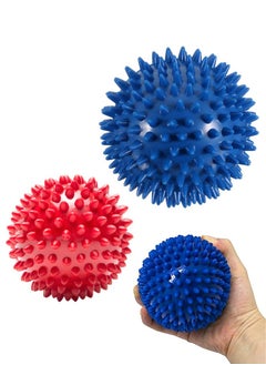 Generic 2 Pack Massage Ball Spiky Hard Massage Balls Foot Arch Trainer Plantar Fasciitis, Muscle Massager Ball Exercise  - Image 1