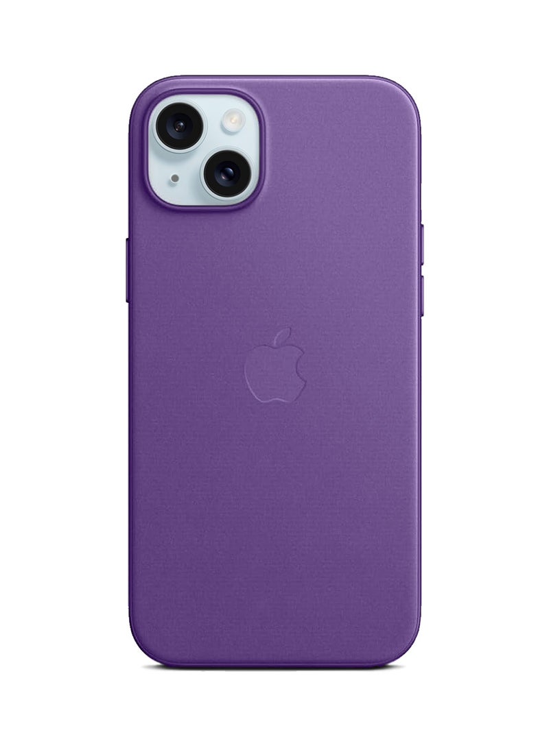 Wtech Soft Liquid Silicone Case Cover With MagSafe For Apple iPhone 15 Plus 2023 Purple - Image 2