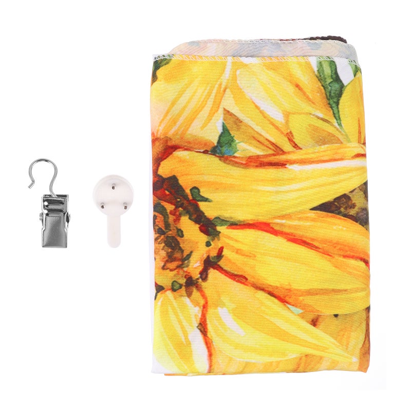2 pcs Hanging Cloth Sunflower Tapestry Wall Background Cloth Home Decoration - Image 3