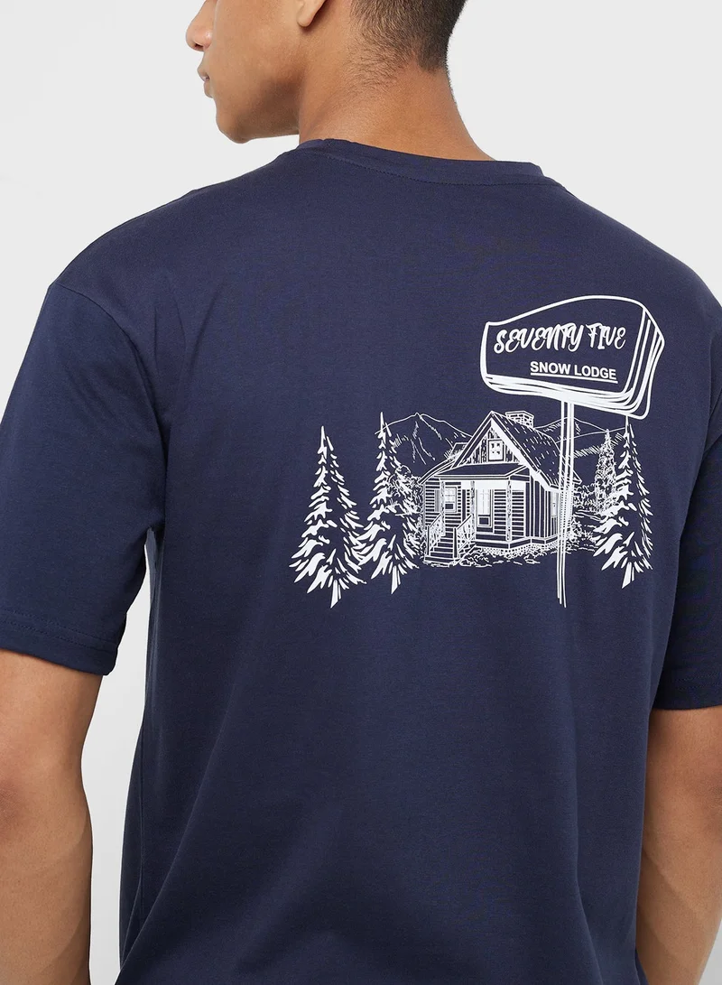 Seventy Five Oversized Graphic T-Shirt