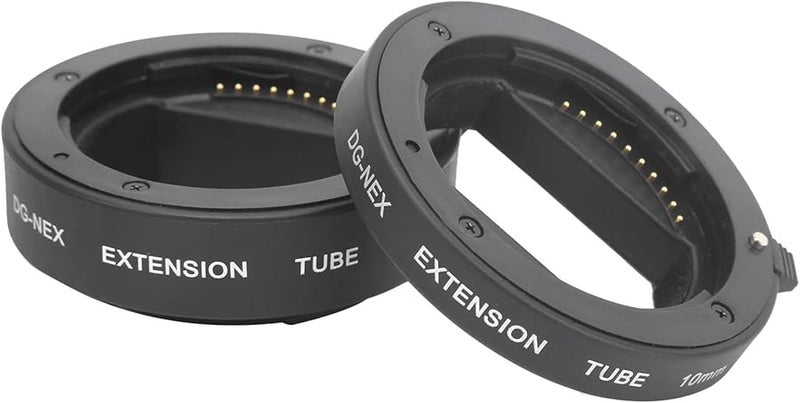 10mm 16mm Auto Focus Extension Tube Set for Sony NEX Mount Cameras Metal Mount - Image 2