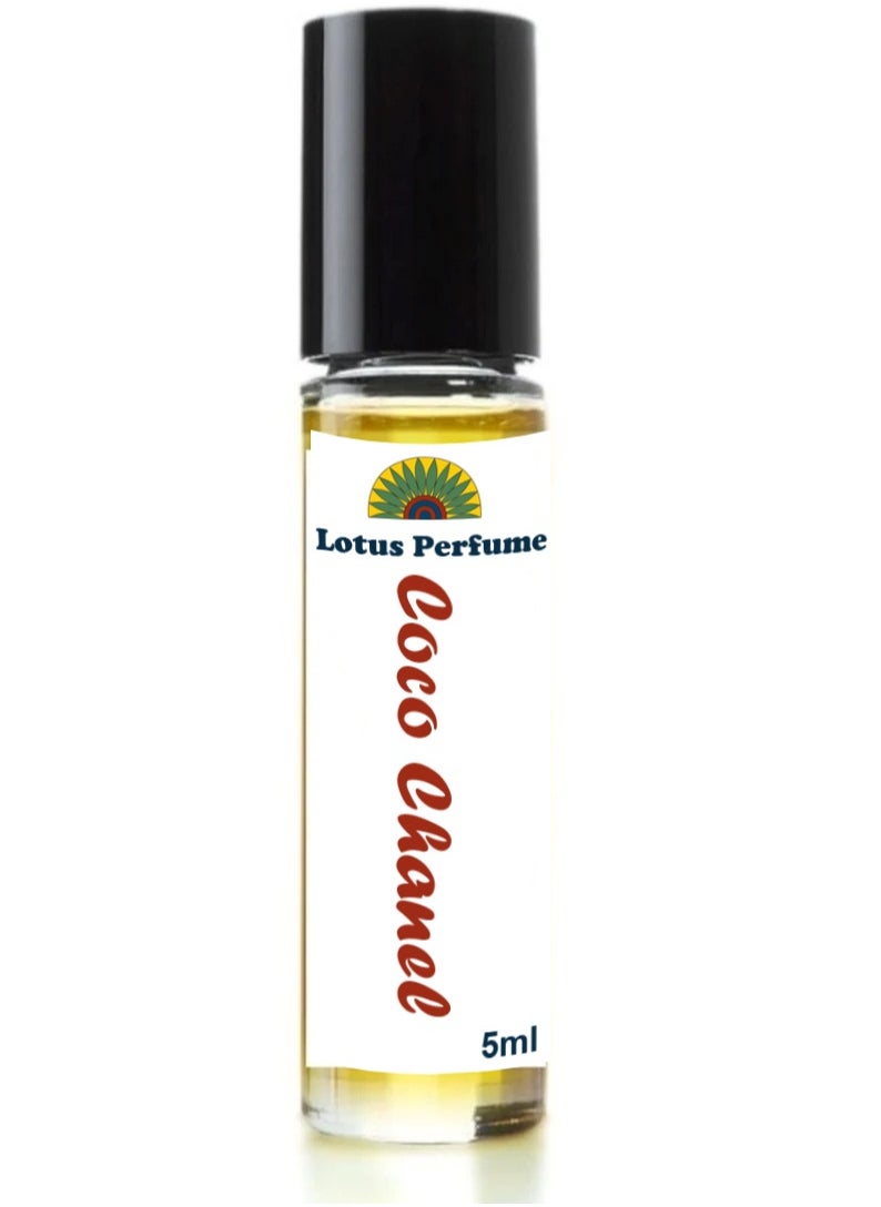 Lotus Impression of Coco Chanel  Perfume Oil  -5ml Roll on 