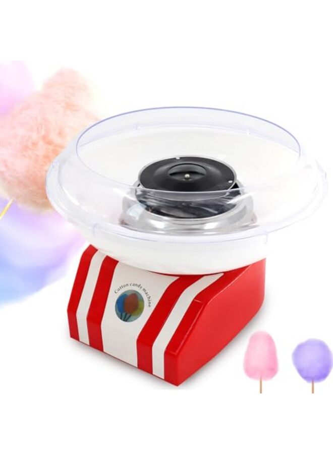 Cotton Candy Machine, Retro Cotton Candy Maker for Kids, Red - Image 1