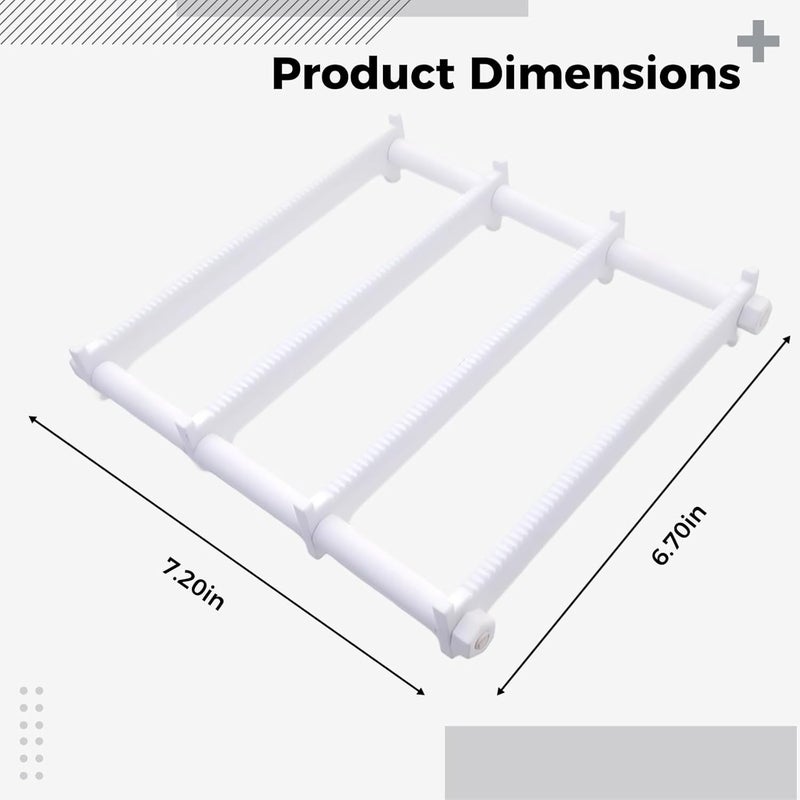 7.2 in Pottery Firing Rack, High Temperature 3-Compartment Hanging Holder, Reusable Kiln Support, Specifically Designed for Small Pottery and Jewelry - Image 4