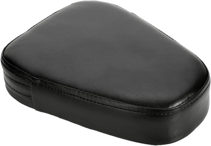 CICMOD Store OSAN Universal Motorcycle Synthetic Leather Rear Sissy Bar Backrest Cushion Pad - Black - Image 4