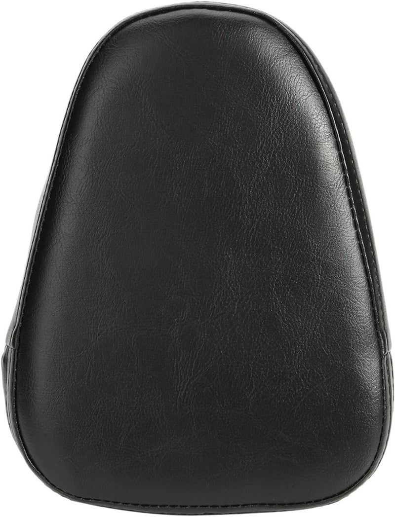 CICMOD Store OSAN Universal Motorcycle Synthetic Leather Rear Sissy Bar Backrest Cushion Pad - Black - Image 3