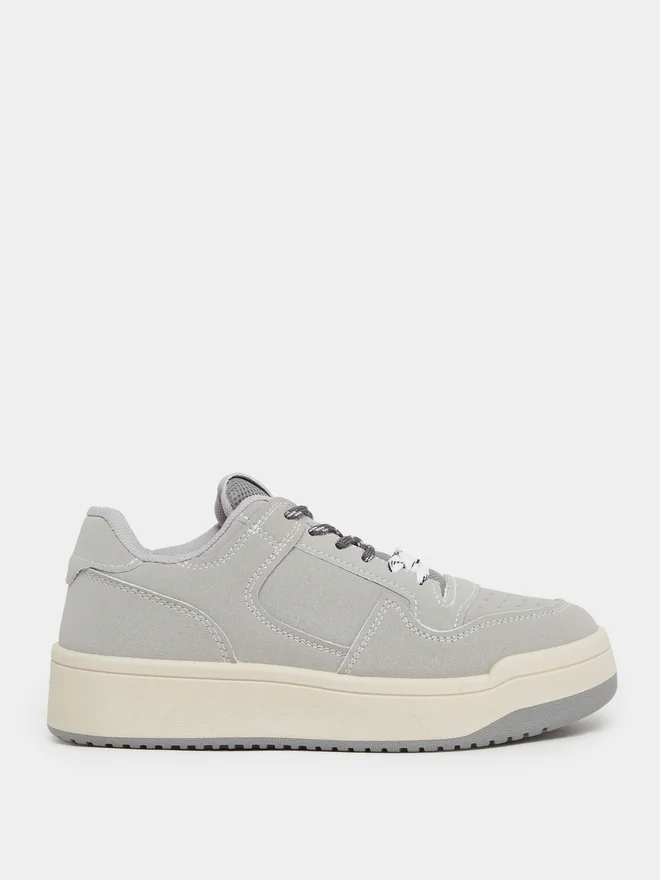 Styli Styli Lace-Up Court Sneakers