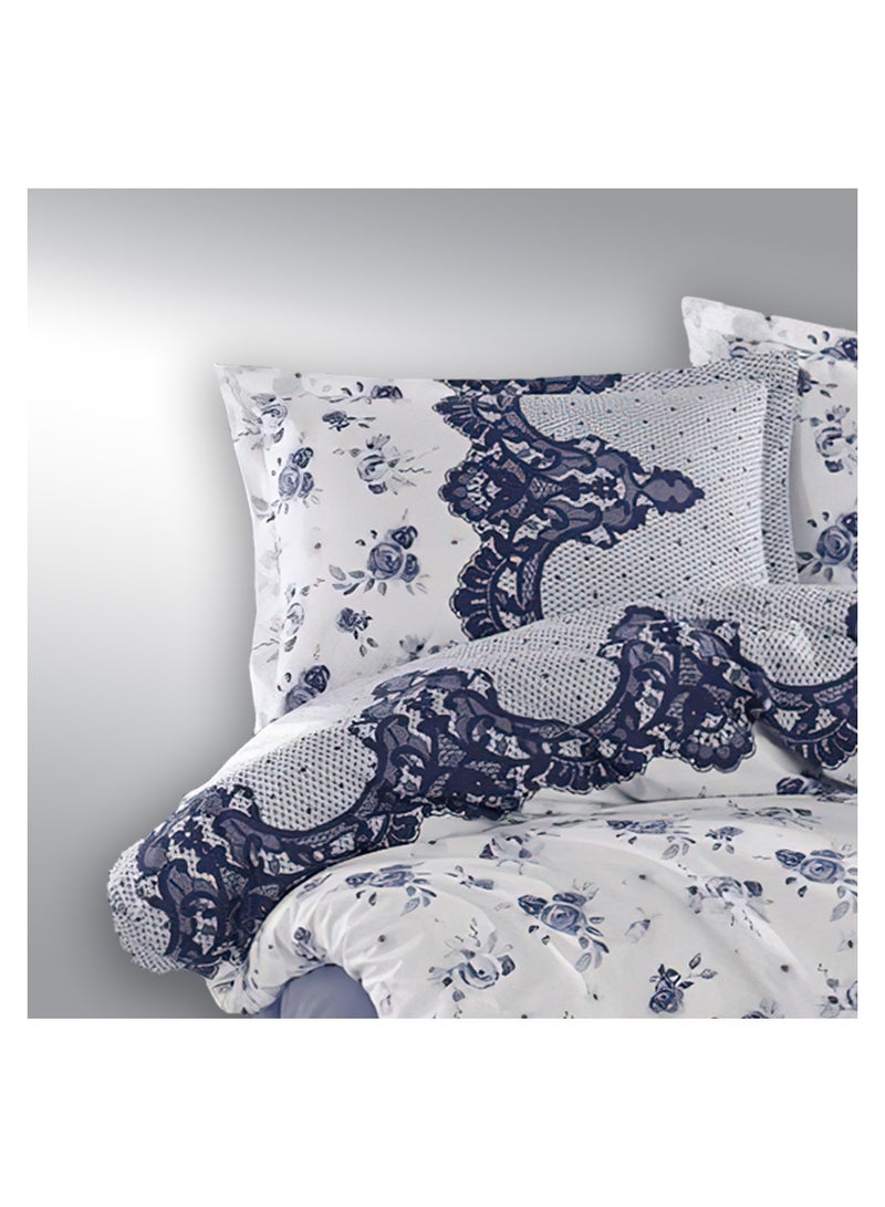 فاميلي بيد كوفرتة كابتونيه مشجر قطن 3 قطع مقاس 240×240 سم موديل 191 من فاميلي بد - Image 5