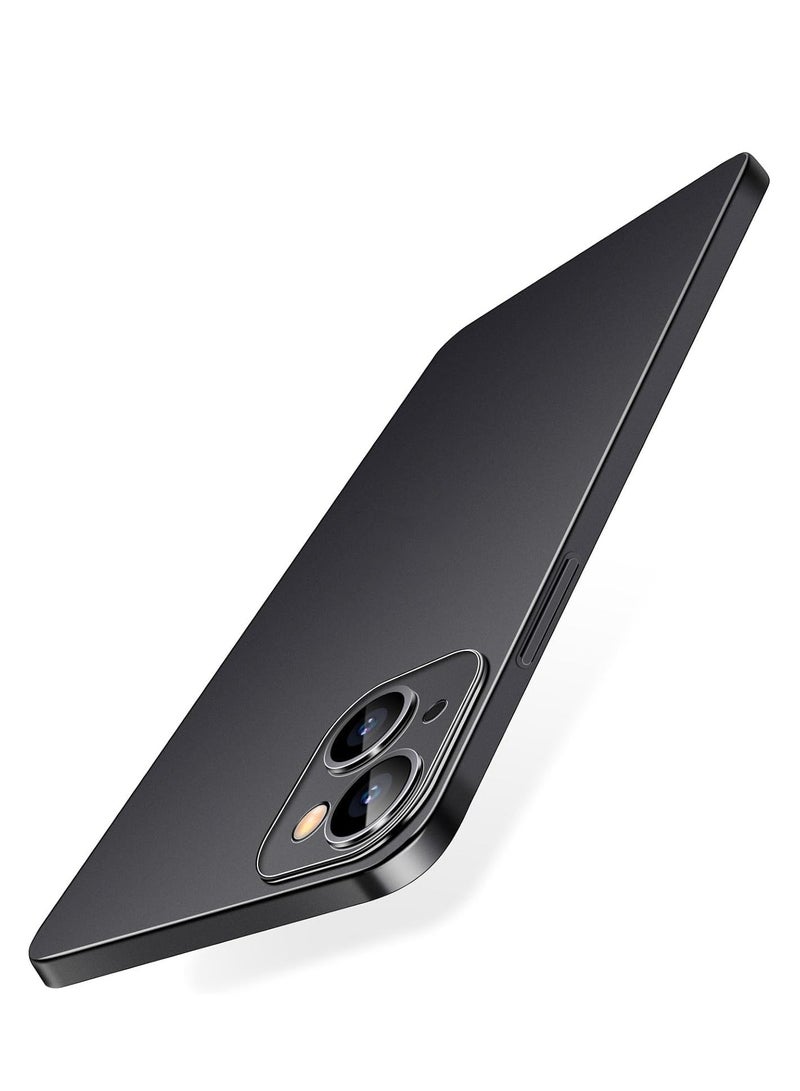 ELTRAZONE ELTERAZONE Case Compatible with iPhone 15 Slim Case,0.2mm Fit [Paper-Thin] Lightweight Case Matte Finish PP Back Skin Cover Protection [Anti-Fingerprints&Yellowing] (Black) - Image 1