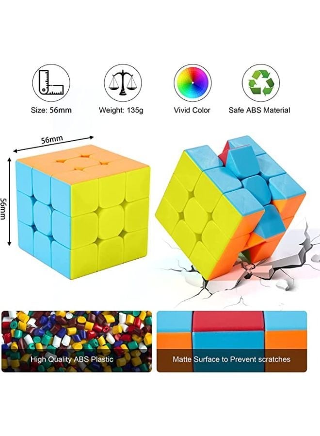 3x3 Speed Magic Cube Puzzle Toys for Brain Teaser - Image 2