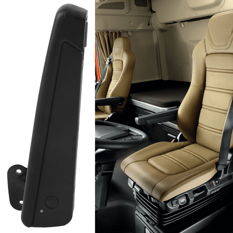Car Seat Armrest 55mm/2.16in Adjustable Shockproof Wear Resistant - Rotary Right Hand Armrest for RVs Motorhomes Trucks Boats Engineering Vehicles - Image 1