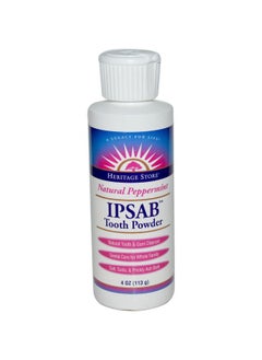هيرتدج ستور مسحوق أسنان IPSAB من Heritage Store، بنكهة النعناع، 4 أونصة (113 جم)  - Image 1