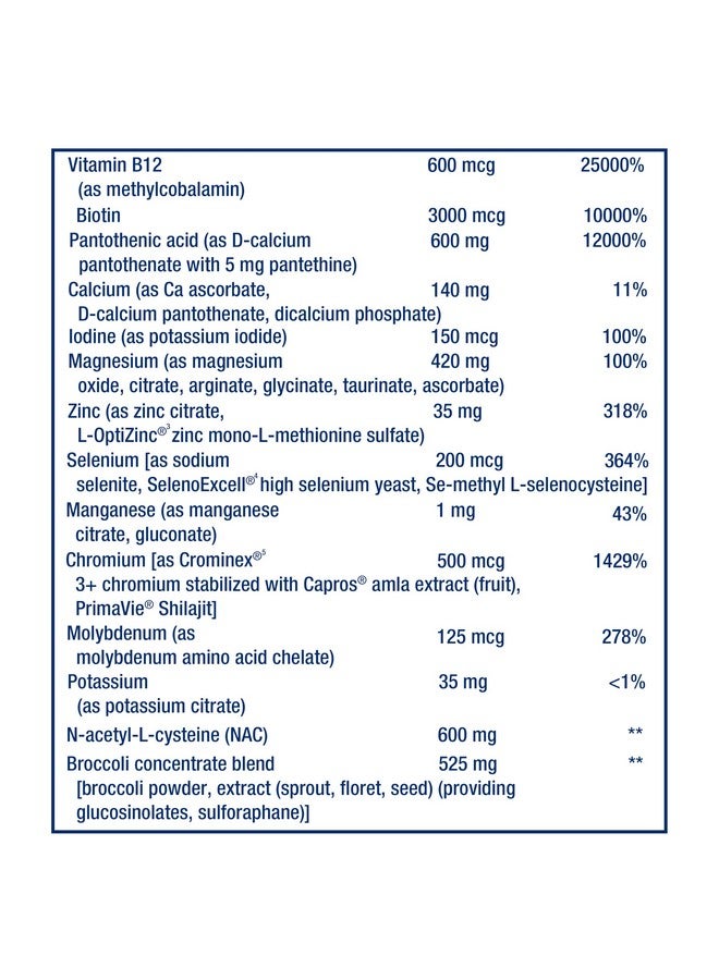 Life Extension Mix™ Capsules Without Copper, high Potency, Advanced Vitamin, Mineral, Fruit & Vegetable Formula, Vitamin B, C, D, E, for Whole-Body Health, Healthy Aging, Gluten-Free, 360 Capsules - Image 5