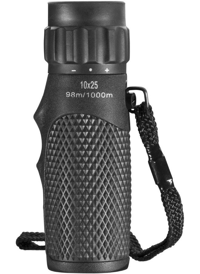 BARSKA AA12130 Blackhawk 10x25 Waterproof Monocular for Birding, Hiking, Sports, Events, Theater, etc  - Image 1