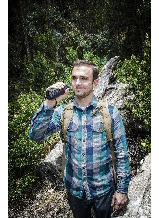 BARSKA AA12130 Blackhawk 10x25 Waterproof Monocular for Birding, Hiking, Sports, Events, Theater, etc  - Image 2