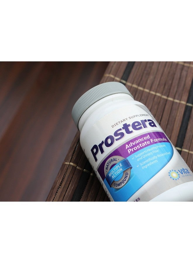 Vita Sciences Prostate Supplement for Men with Saw Palmetto | Multi Action Prostate Health Formula Mens Prostate Vitamin, Prostera | Extra Strength Urinary Bladder Control Prostate Supplements - Image 2