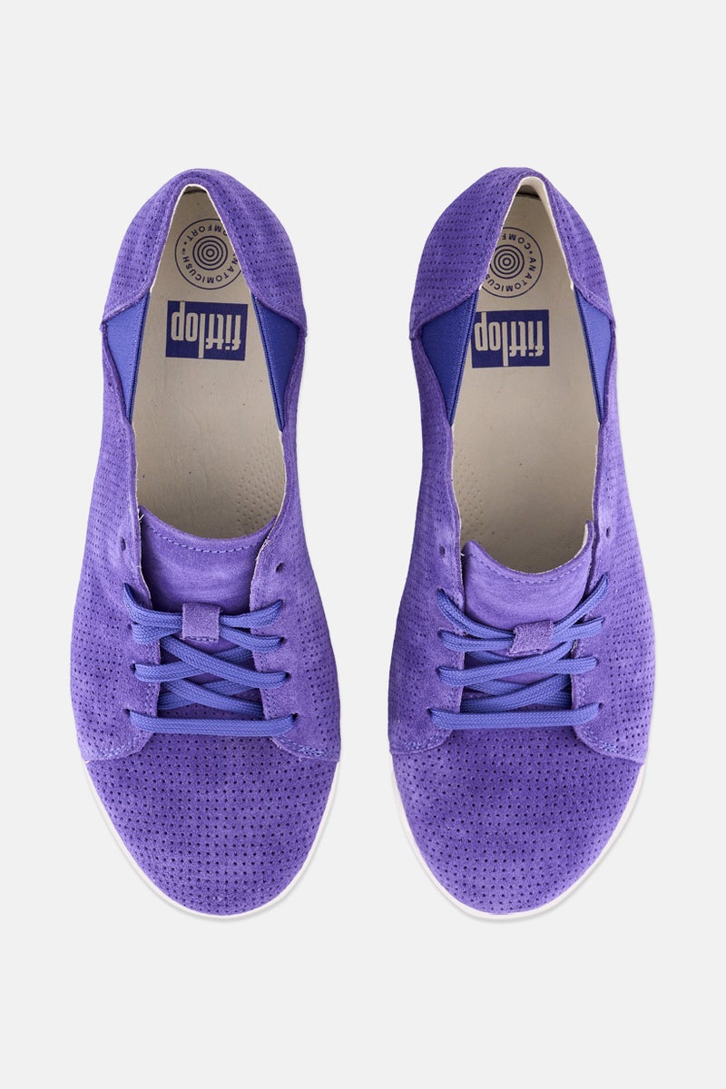 FitFlop حذاء رياضي نسائي مزود بأربطة، بنفسجي - Image 3