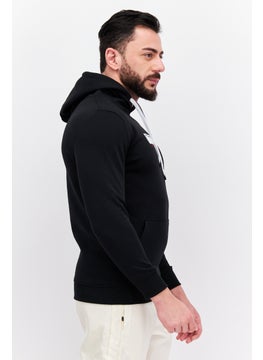 Nordland Men Sportswear Fit Long Sleeve Outdoor Hoodie Sweatshirt, Black  - Image 2