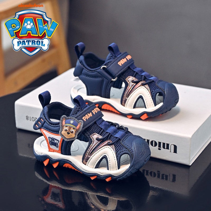Wang Wang Team Children'S Shoes Children'S Sandals Baotou Summer Children'S Sports Soft Bottom Boy Baby Beach Shoes - Image 3