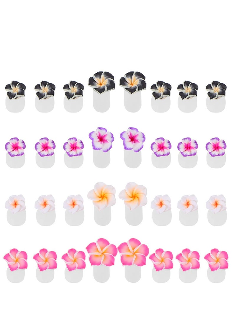 KASTWAVE 32 pcs Silicone Toe Separators Flower Toe Spacers Reusable Pedicure Dividers Nail Art Manicure Polish Guards Pedicure DIY Tools for Home Salon - Image 1