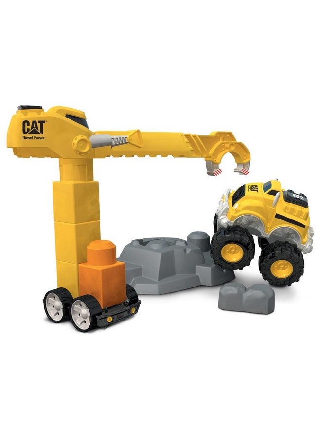 Mega Bloks CAT Tiny'n Tuff Buildables Work Site