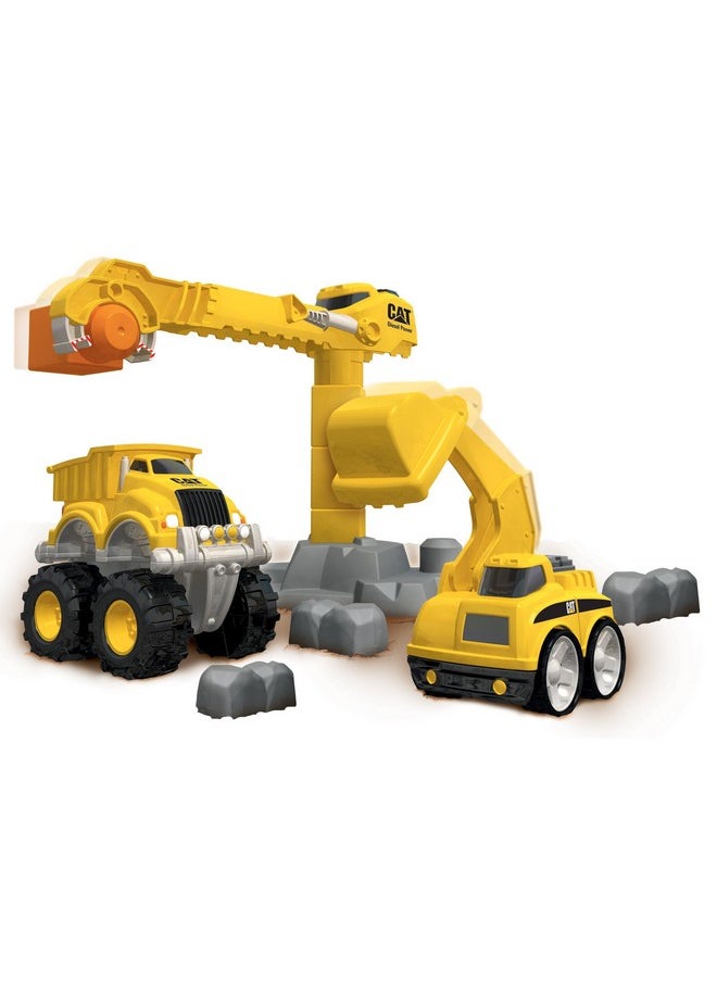 Mega Bloks CAT Tiny'n Tuff Buildables Work Site
