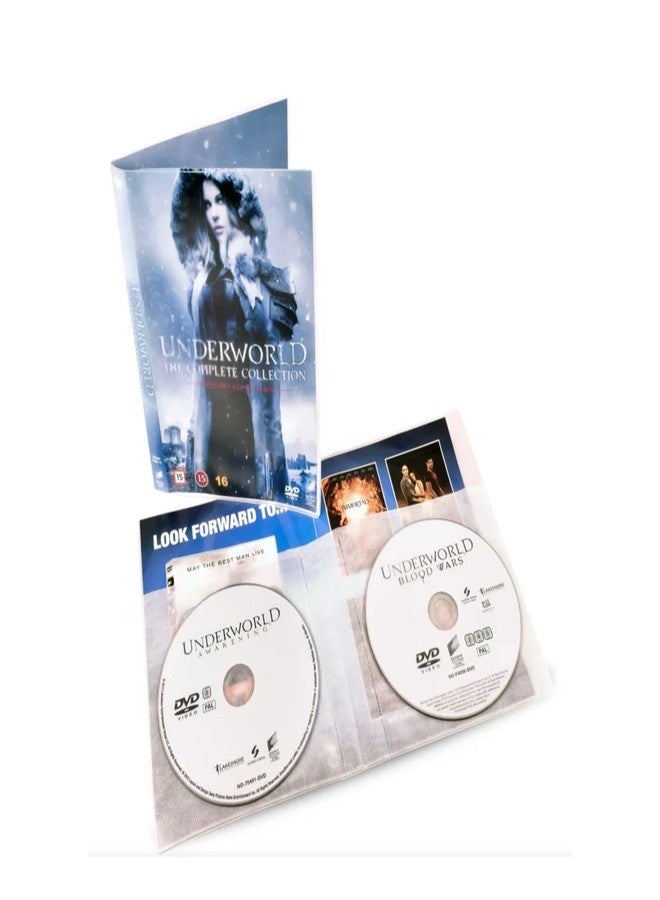 تاريفولد أغلفة أقراص DVD من DJOIS by Tarifold - تخزين وحماية متينة لأقراص DVD - بولي بروبيلين بسماكة 120 ميكرون - 50 غلافًا - سعة 100 وحدة مع مساحة للغلاف/الكتيب - صنع في الدنمارك - Image 1