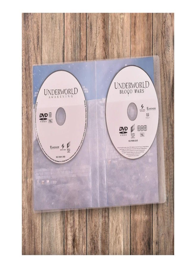 تاريفولد أغلفة أقراص DVD من DJOIS by Tarifold - تخزين وحماية متينة لأقراص DVD - بولي بروبيلين بسماكة 120 ميكرون - 50 غلافًا - سعة 100 وحدة مع مساحة للغلاف/الكتيب - صنع في الدنمارك - Image 3