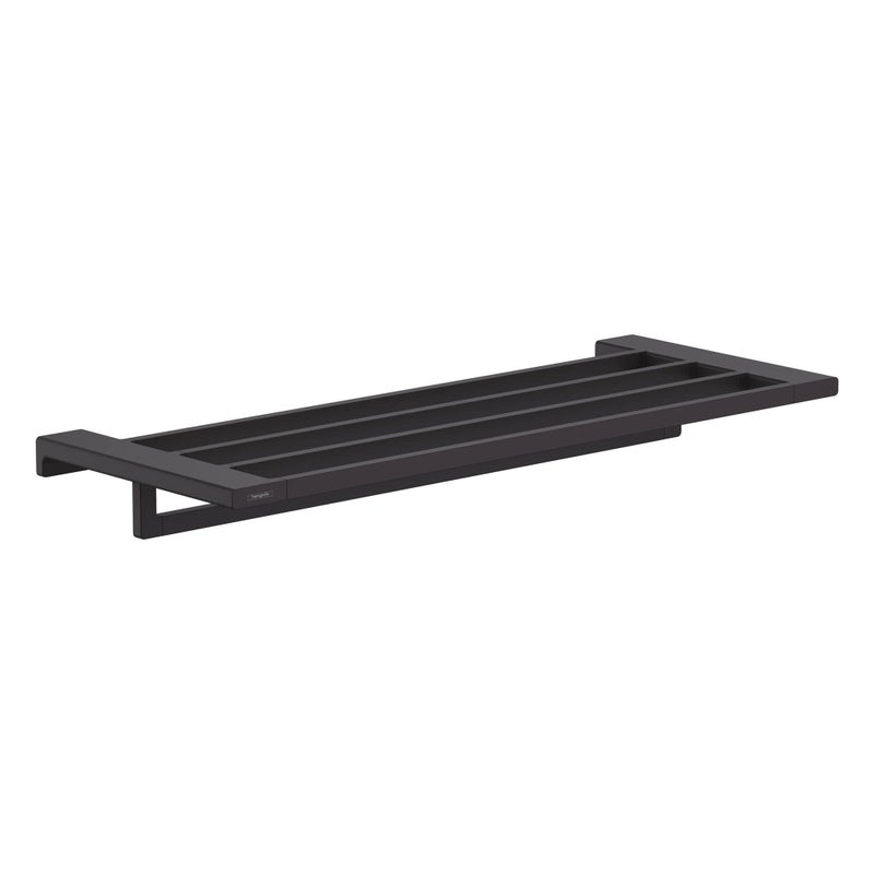 Hansgrohe Towel Rack with Holder 26inch Holder in Matte Black 41751670