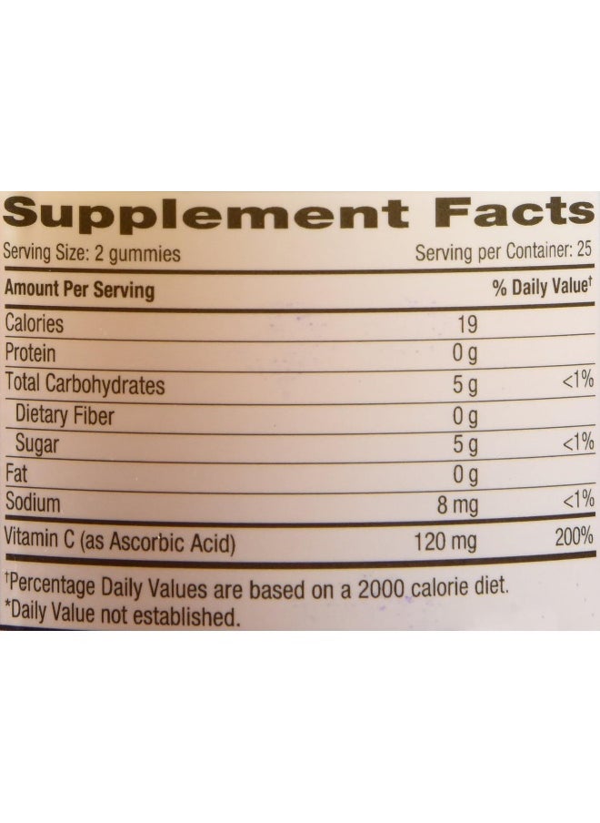 The Gummies Co Vitamin C Gummies Boost Immune System Orange Flavor 50 Gummies  - Image 3