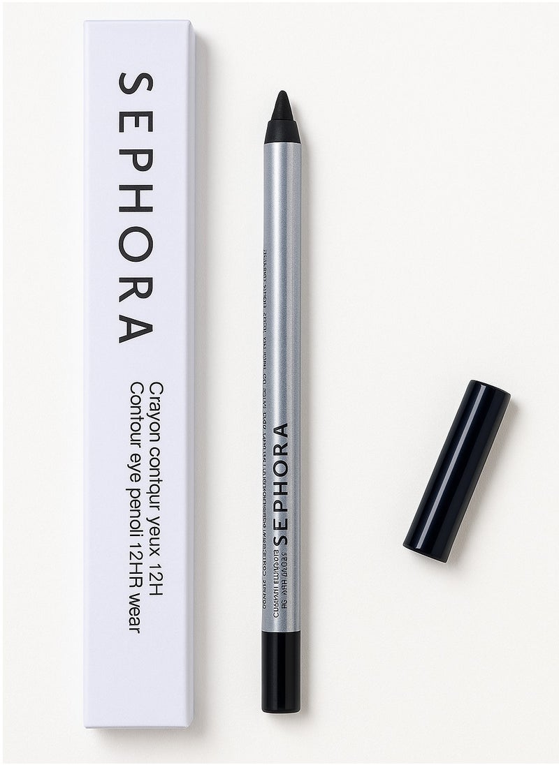 SEPHORA - black Eye Liner Kohl and 12 hour permanent - Image 1