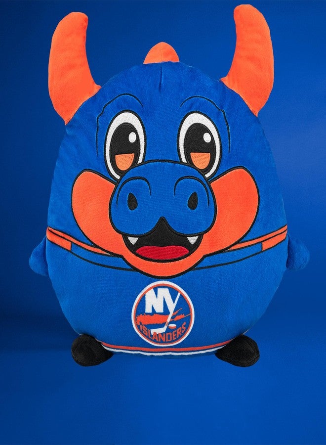 Bleacher Creatures Sleep Squad New York Islanders Sparky 12" Mascot Kiri Cloud Plushie - Official NHL Plush - Image 2
