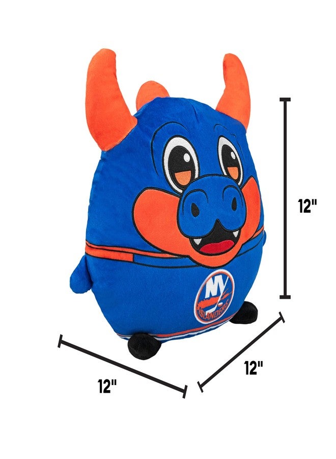 Bleacher Creatures Sleep Squad New York Islanders Sparky 12" Mascot Kiri Cloud Plushie - Official NHL Plush - Image 3