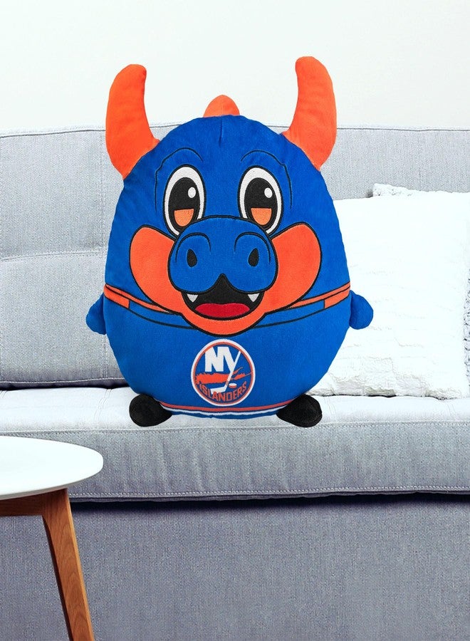 Bleacher Creatures Sleep Squad New York Islanders Sparky 12" Mascot Kiri Cloud Plushie - Official NHL Plush - Image 4