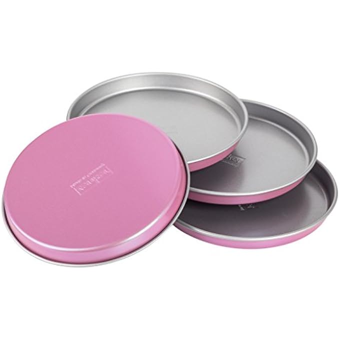 Zenker 7470 Set Of Layered Cake Tins Pink - Image 1