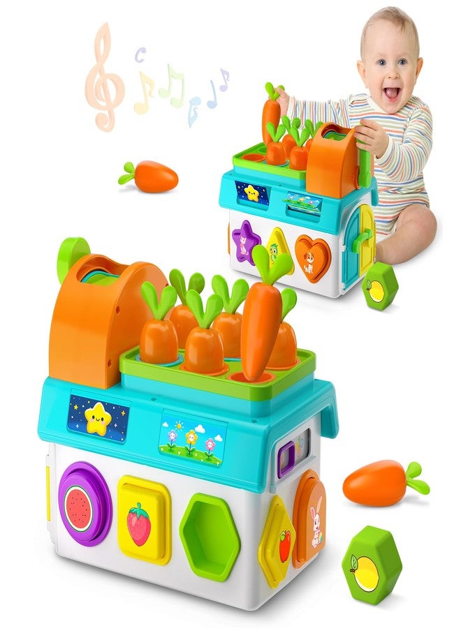 Grasili Toys for 1 Year Old Boy Girl Gifts, 1st First Birthday Boy Gifts Presents, Musical Sorting Toys with Light Sound, Montessori Educational Learning Toddler Toy for 1-2 Year Old, Fine Motor Skills - Image 1