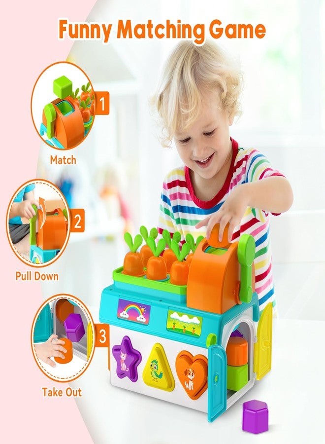 Grasili Toys for 1 Year Old Boy Girl Gifts, 1st First Birthday Boy Gifts Presents, Musical Sorting Toys with Light Sound, Montessori Educational Learning Toddler Toy for 1-2 Year Old, Fine Motor Skills - Image 4