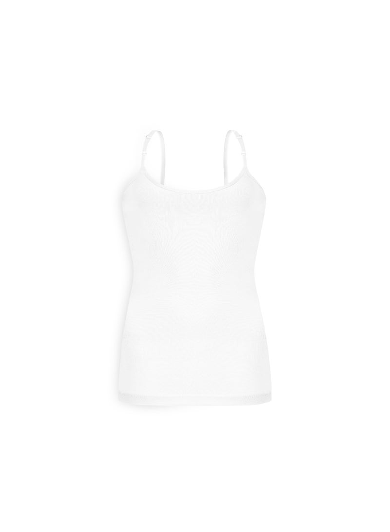 Mariposa Womens Camisole White  2 Pack - Image 2
