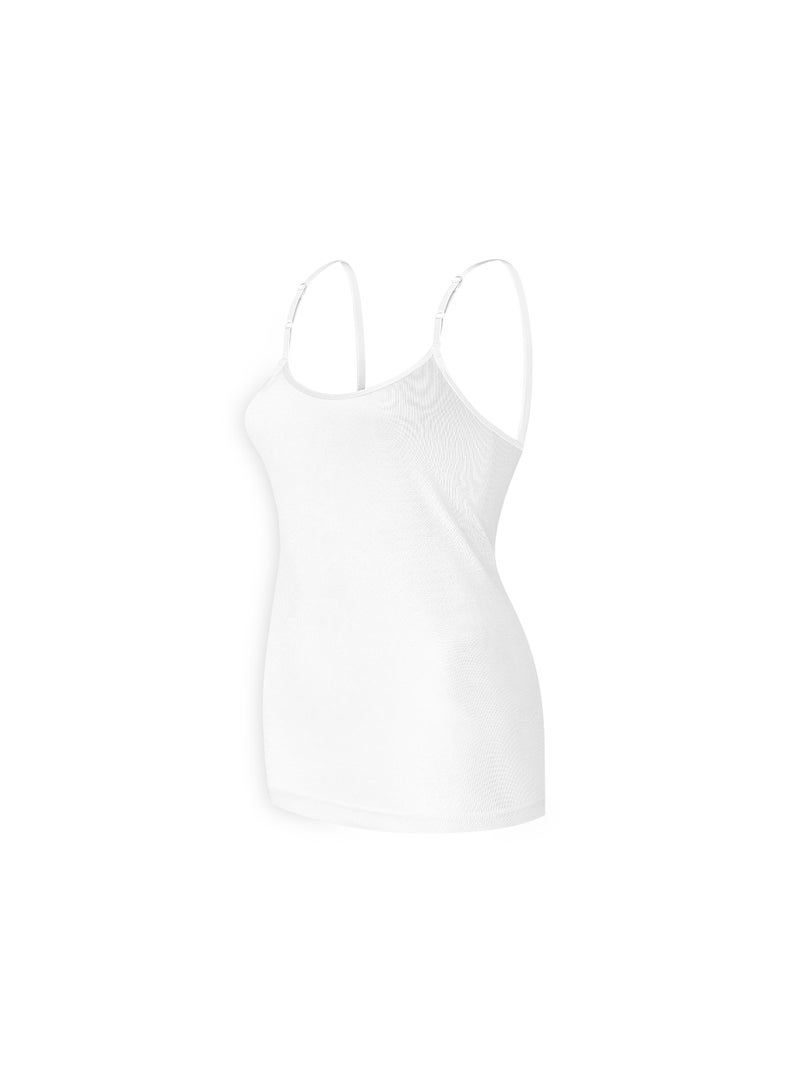 Mariposa Womens Camisole White  2 Pack - Image 3