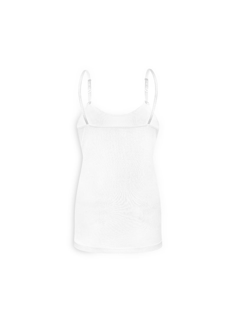 Mariposa Womens Camisole White  2 Pack - Image 4