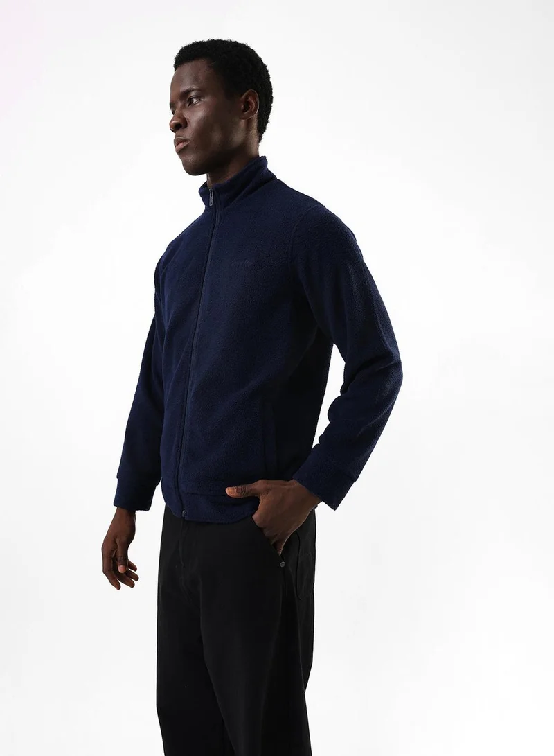 دينيس لينغو جاكيت رجالي كحلي قطن بقصة عادية