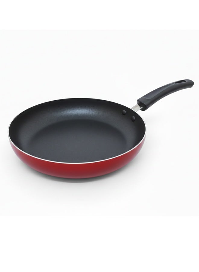 British Chef Aluminum 24cm Frypan Strong Aluminum Body With Non-Stick Coating And Safe Bakelite Handle, BC191 - Image 1