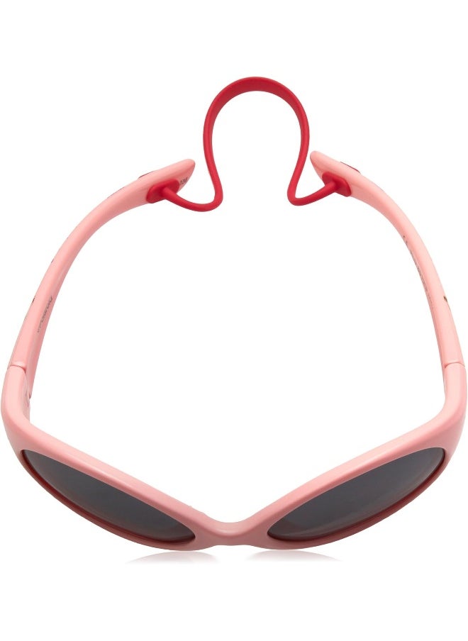 Polaroid Kids Unisex UV Protection Oval Sunglasses - Pld 8010/S Ivorypink 47 - Lens Size 47 Mm  - Image 5